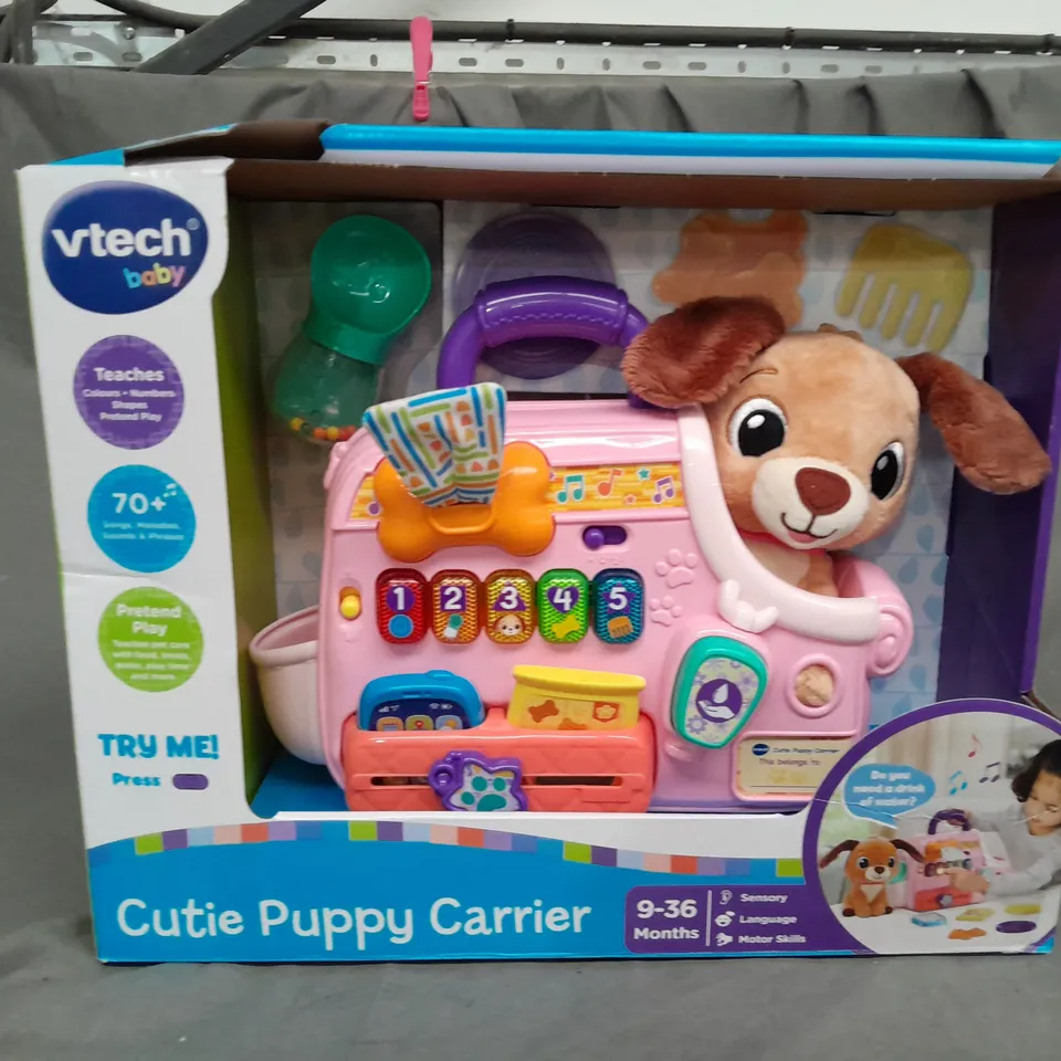BOXED VTECH BABY CUTIE PUPY CARRIER
