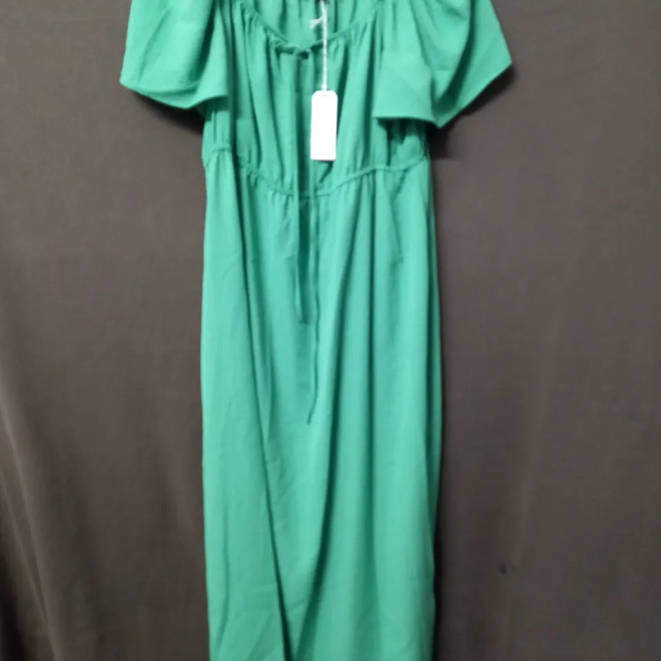 MAISON DE NIMES GYPSY DRESS IN GREEN - LARGE