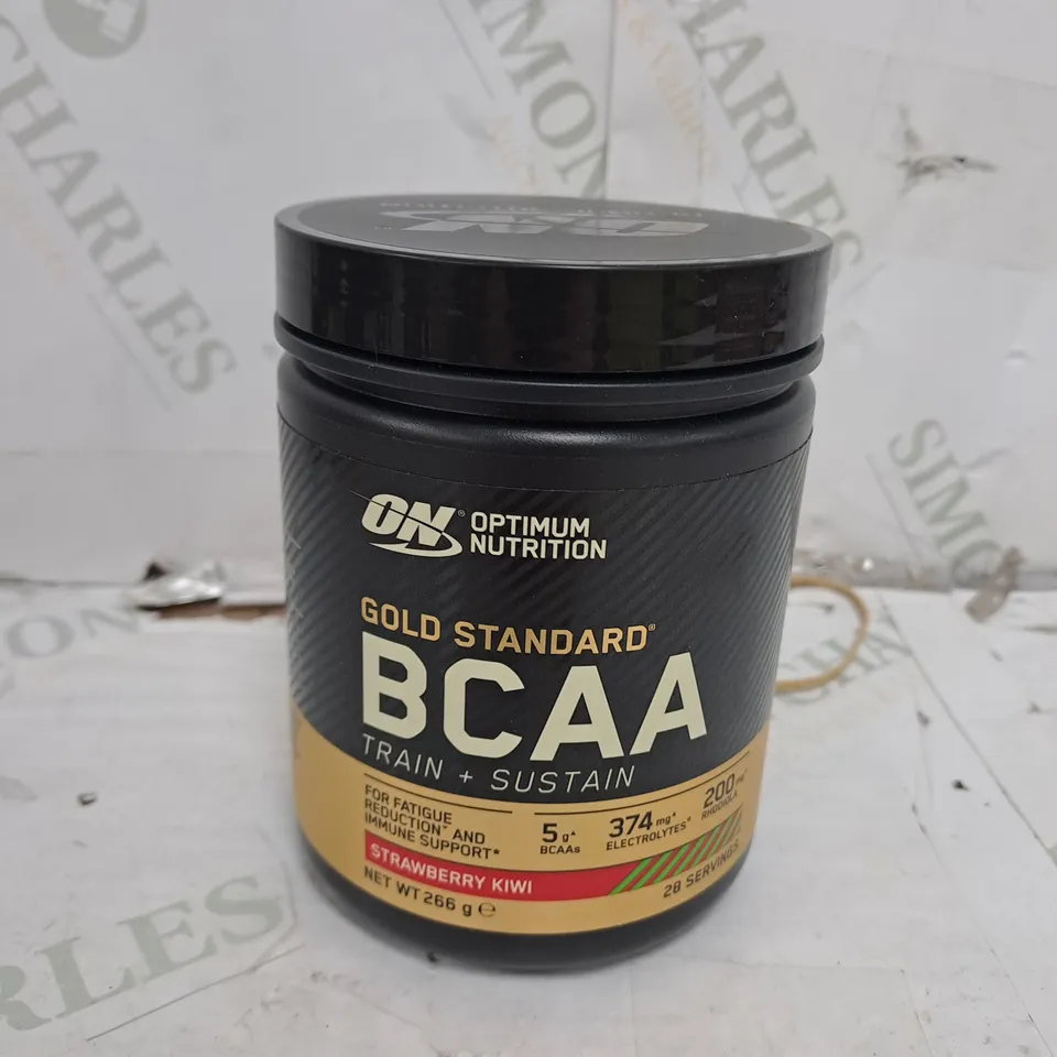 OPTIMUM NUTRITION GOLD STANDARD BCAA TRAIN + SUSTAIN PROTEIN POWDER