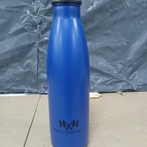 MARC MARCIELO STAINLESS STEEL WATER BOTTLE - HOT AND COLD - BLUE - 500ML