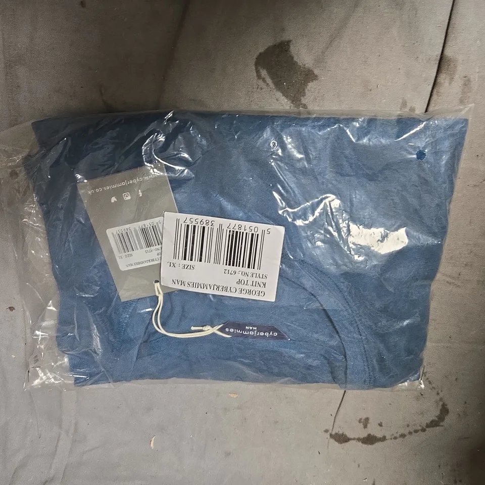 BOX OF APPROXIMATELY 25 ASSORTED CLOTHING ITEMS INCLUDING MARIE JO BRIEFS , PRIMA DONNA TWIST BRIEFS , CYBERJAMMIES KNIT TOP AND CYBERJAMMIES LEAF PRINT TOP