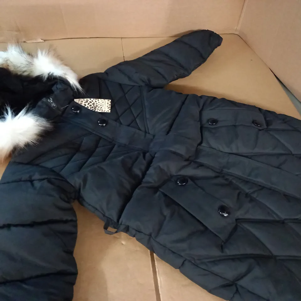 B.B.LAND KIDS BLACK COAT - 10