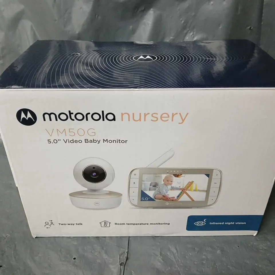 BOXED MOTOROLA VM50G 5" VIDEO BABY MONITOR