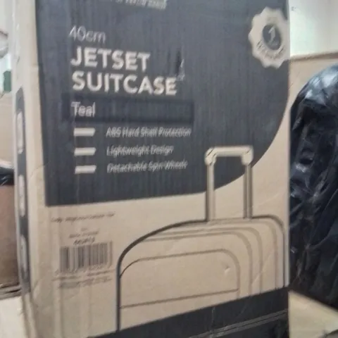 BOXED LUGG 40CM JETSET SUITCASE TEAL