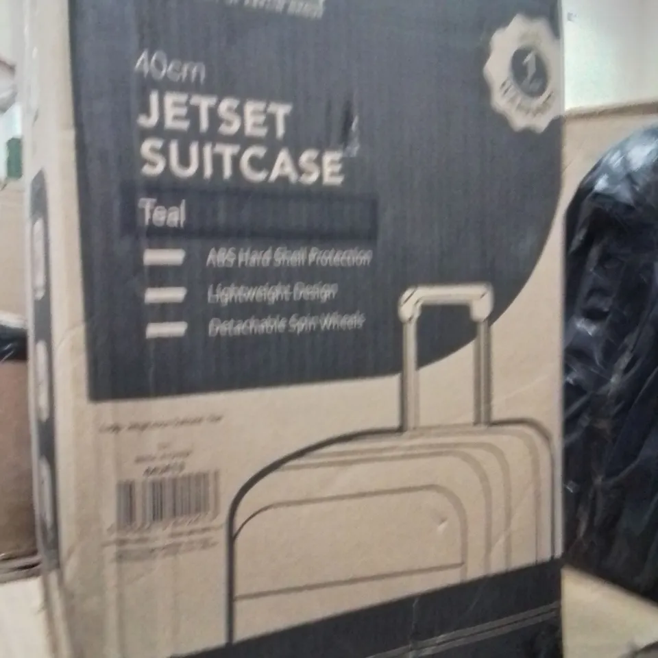 BOXED LUGG 40CM JETSET SUITCASE TEAL