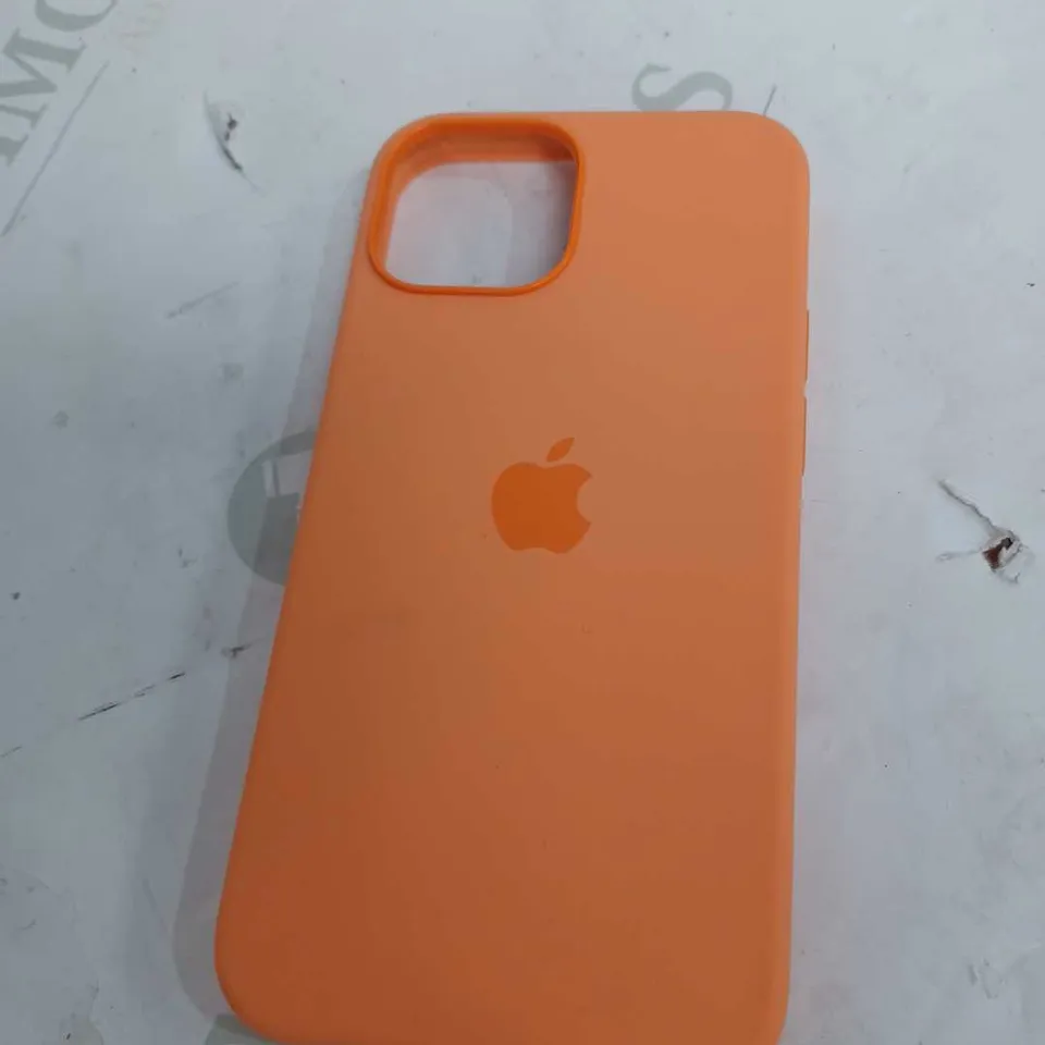IPHONE 12 MINI SILICONE CASE WITH MAGSAFE - ORANGE