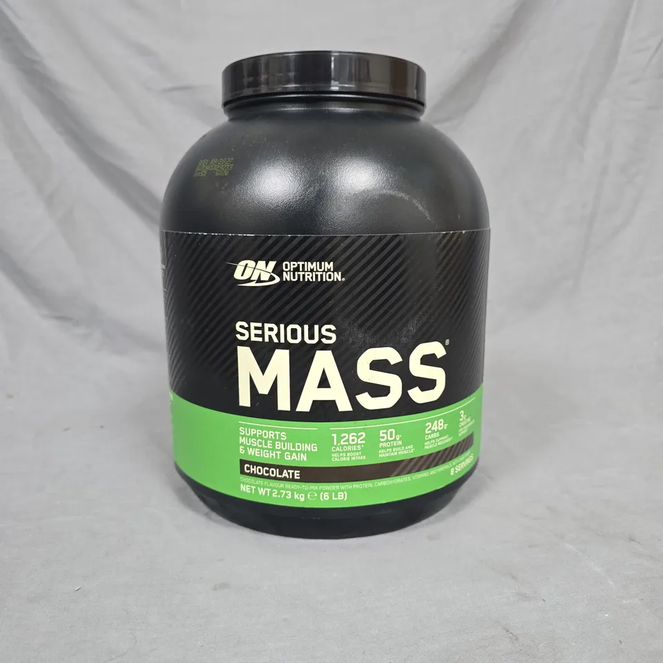 OPTINUM NUTRITION SERIOUS MASS IN CHOCOLATE - 2.73KG