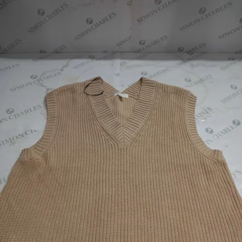 H&M UNISEX KNITTED VEX FLEECE -SIZE M 