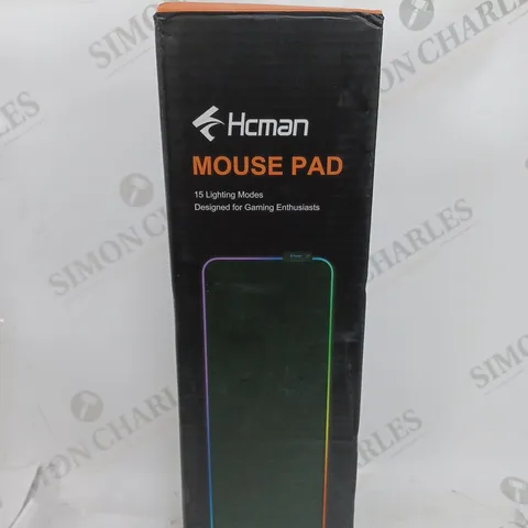 BOXED HCMAN RGB MOUSE PAD