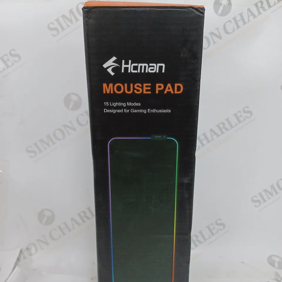 BOXED HCMAN RGB MOUSE PAD