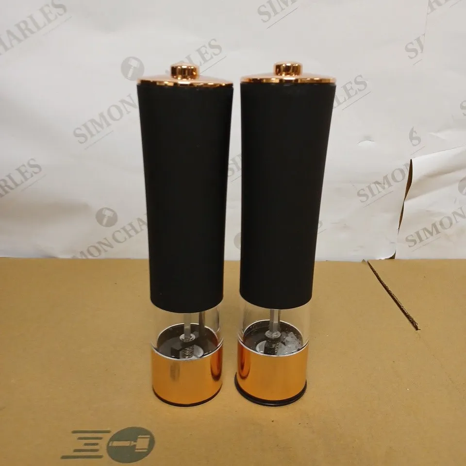 TOWER ELECTRIC SALT AND PEPPER MILL 