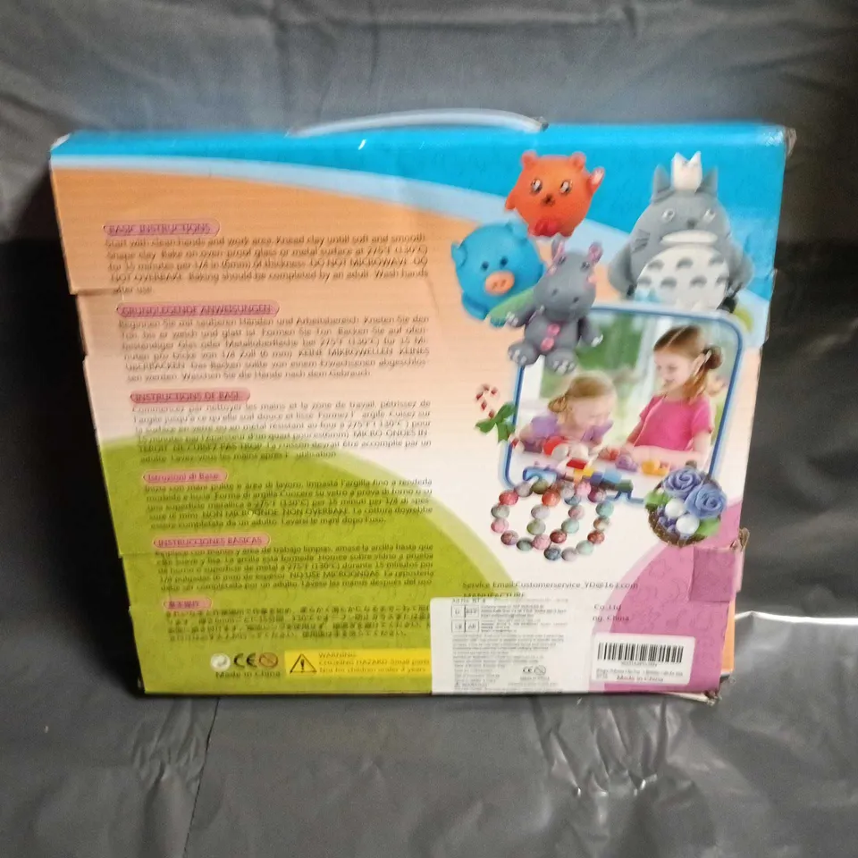 48 COLORS POLYMER CLAY MODELLING KIT – BOXED CRAFT SET