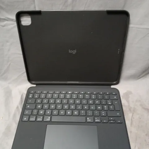 BOXED LOGITECH COMBO TOUCH IPAD TABLET KEYBOARD CASE - FRENCH LAYOUT 