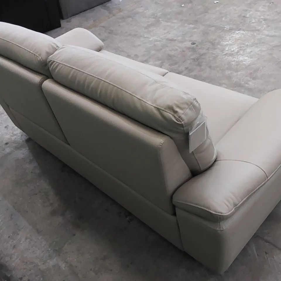 DESIGNER PAVILION 3 SEATER SOFT LEATHER ELECTRIC RECLINING SOFA