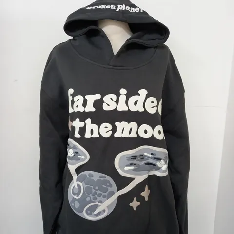BROKEN PLANET FAR SIDE OF THE MOON HOODIE SIZE L