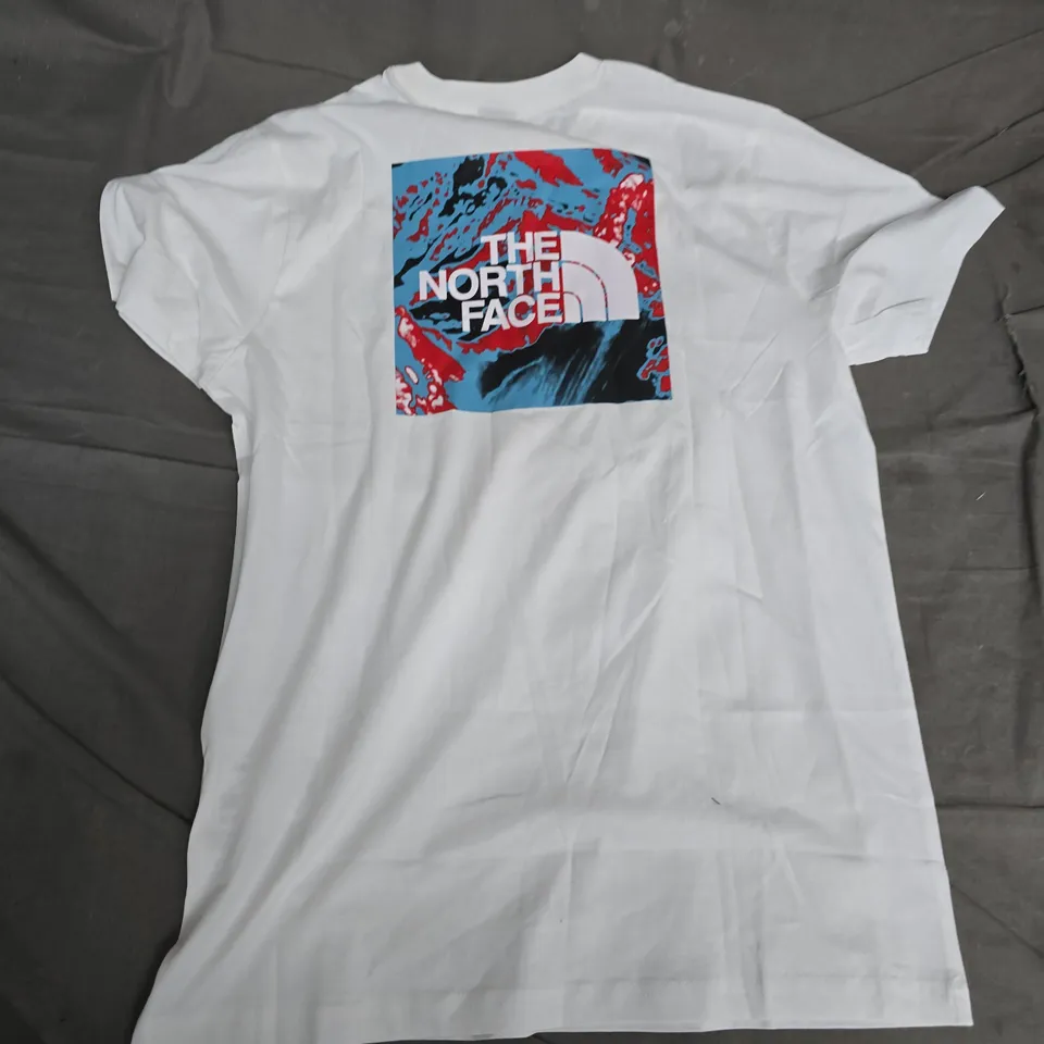 THE NORTH FACE HEAT MAP SS TEE – WHITE, SMALL (MEN'S)