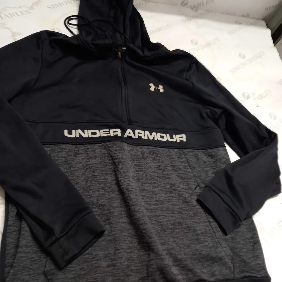 UNDER ARMOUR 1/2 ZIPPED HOODIE SIZE UNSPECIFIED