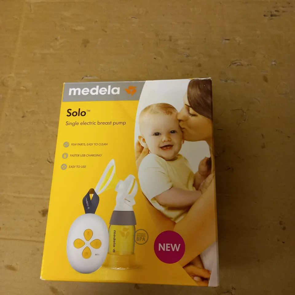BOXED MEDELA SOLO ELECTRIC BREAST PUMP