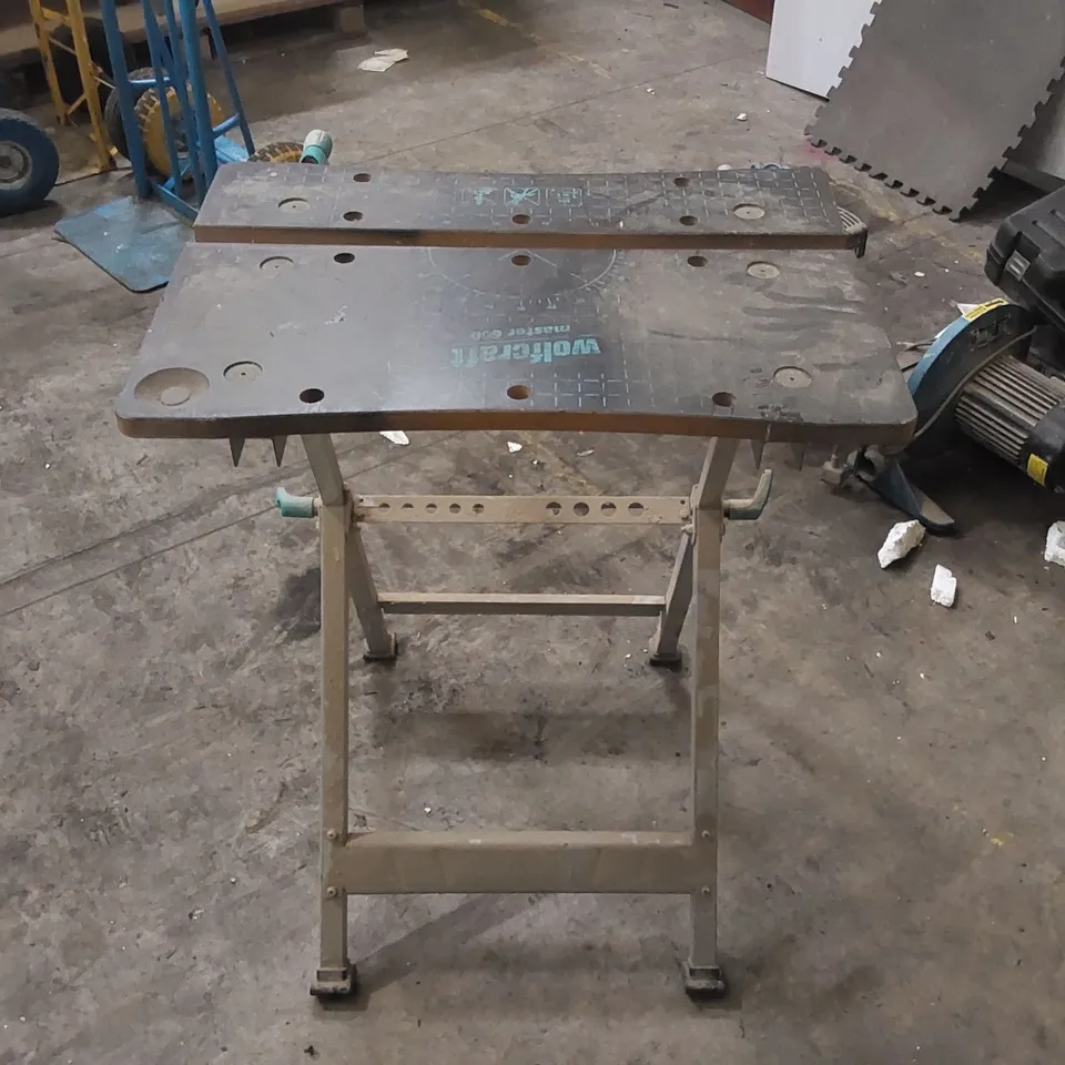 WOLFCRAFT MASTER 600 CLAMPING AND WORKING TABLE