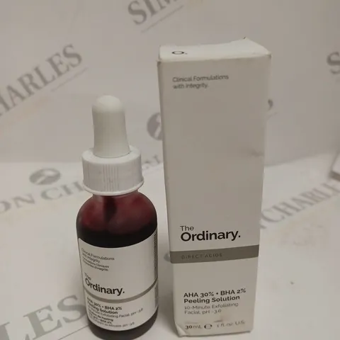 BOXED THE ORDINARY AHA 30% + BHA 2% PEELING SOLUTION