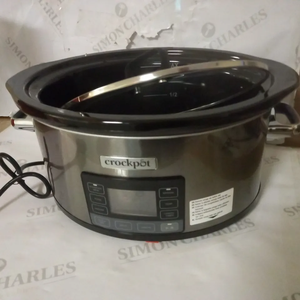 CROCK-POT TIMESELECT DIGITAL SLOW COOKER