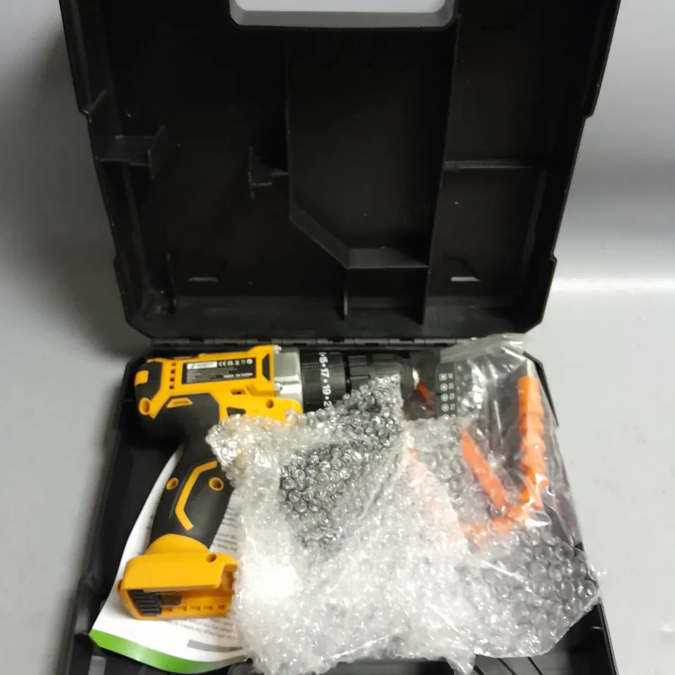 BOXED JUSFIT POWER DRILL WITH ACCESSORIES