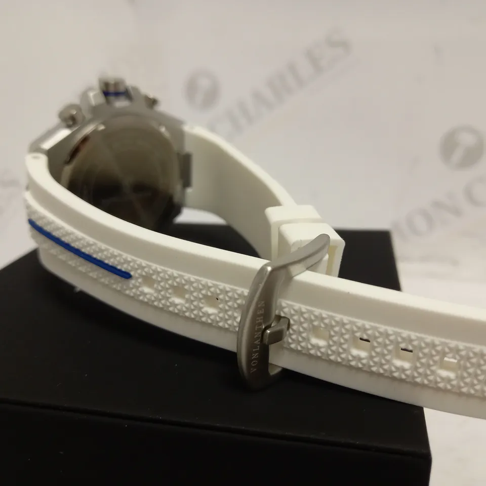 VONLANTHEN CHRONOGRAPH RUBBER STRAP WATCH