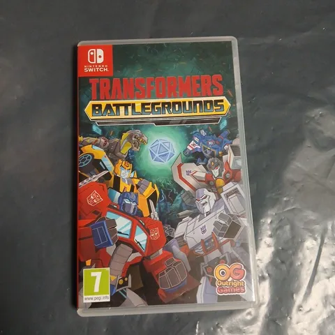 TRANSFORMERS BATTLEGROUND FOR NINTENDO SWITCH