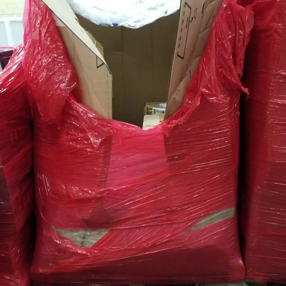 PALLET OF ASSORTED PRODUCTS INCLUDING BAIN MARIE, CAMPING CART, BUCKET STORAGE, PEDAL BIN