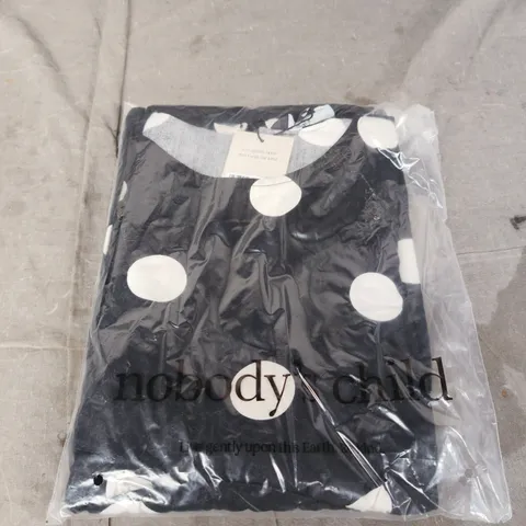 NOBODY'S CHILD CLARA MIDI DRESS SPOT – UK 6 