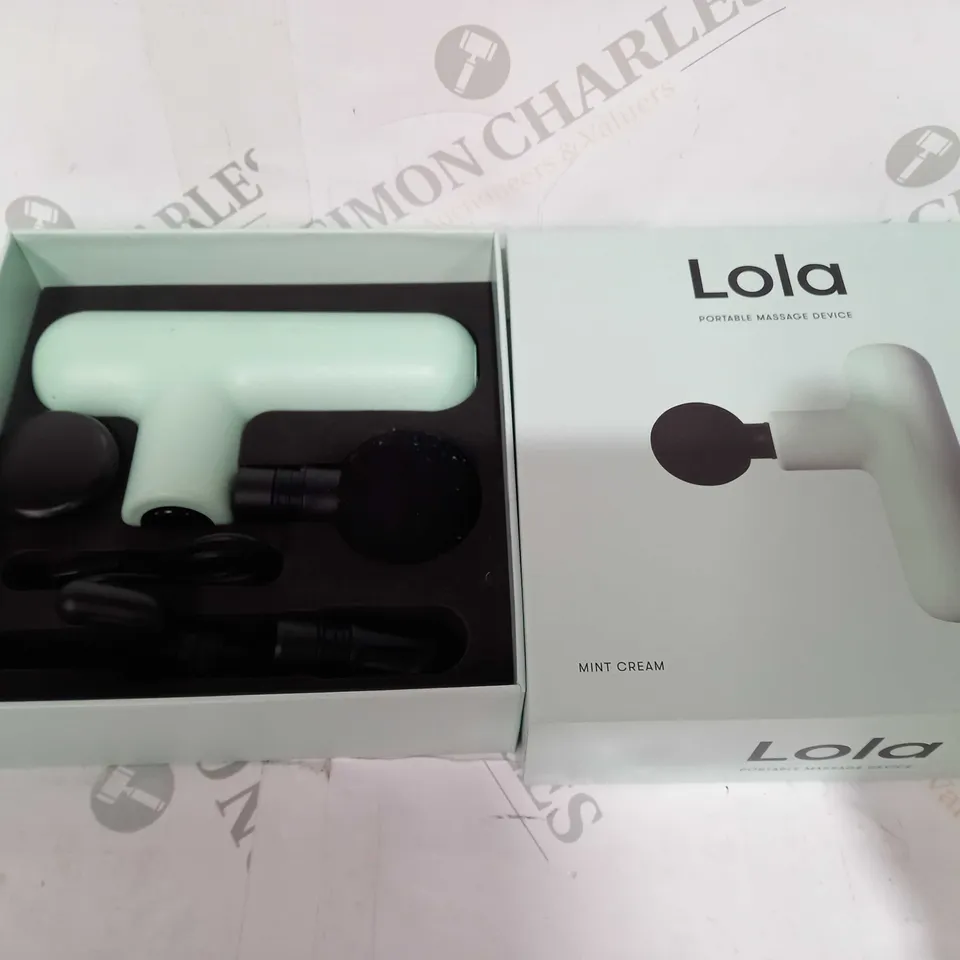 LOLA 4 SPEED HAND HELD MASSAGE GUN