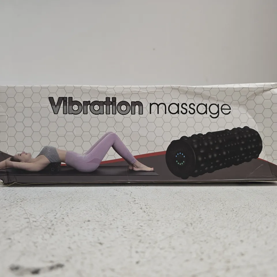 UNBRANDED VIBRATION MASSAGE ROLLER – BOXED