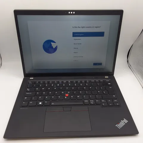 UNBOXED LENOVO THINK PAD T14S GEN 4 LAPTOP IN BLACK
