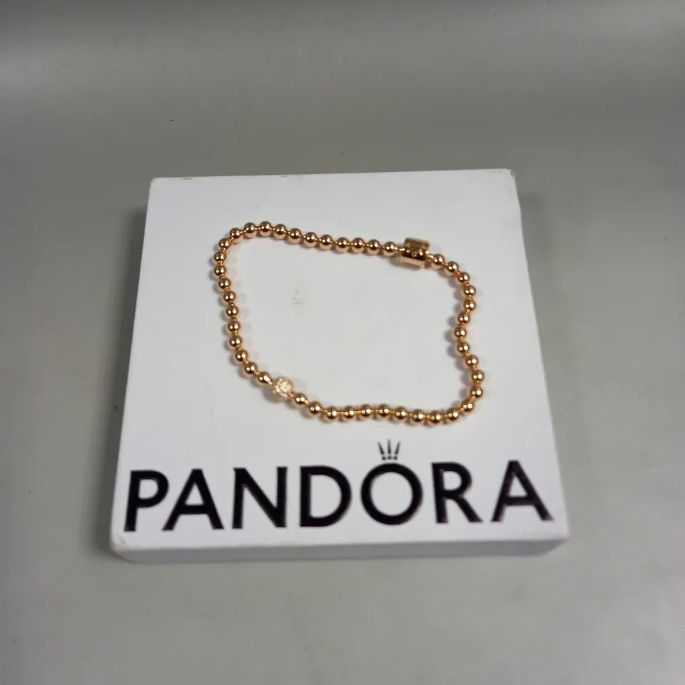PANDORA WOMENS VERMEIL TENNIS BRACELET