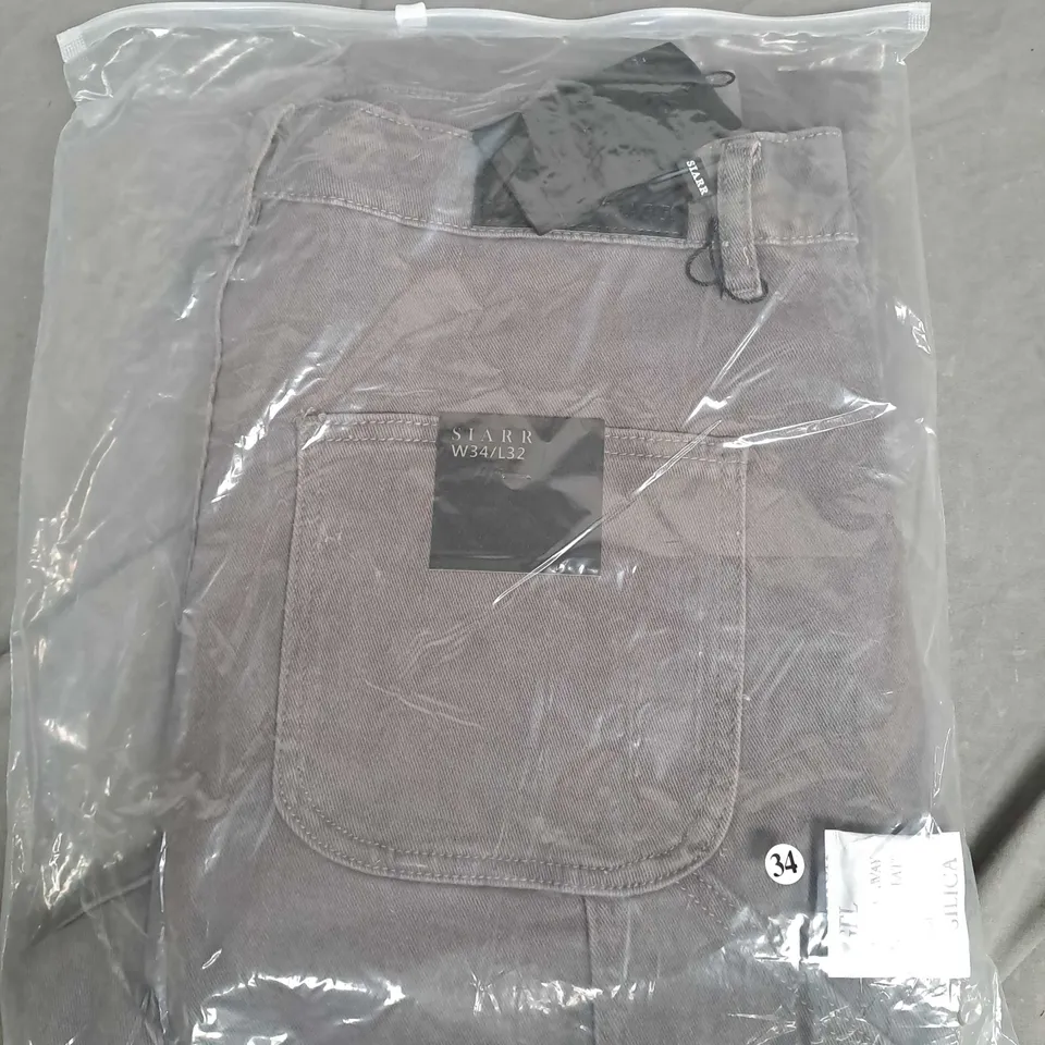 BAGGED SIARR JEANS IN BROWN - W34/L32