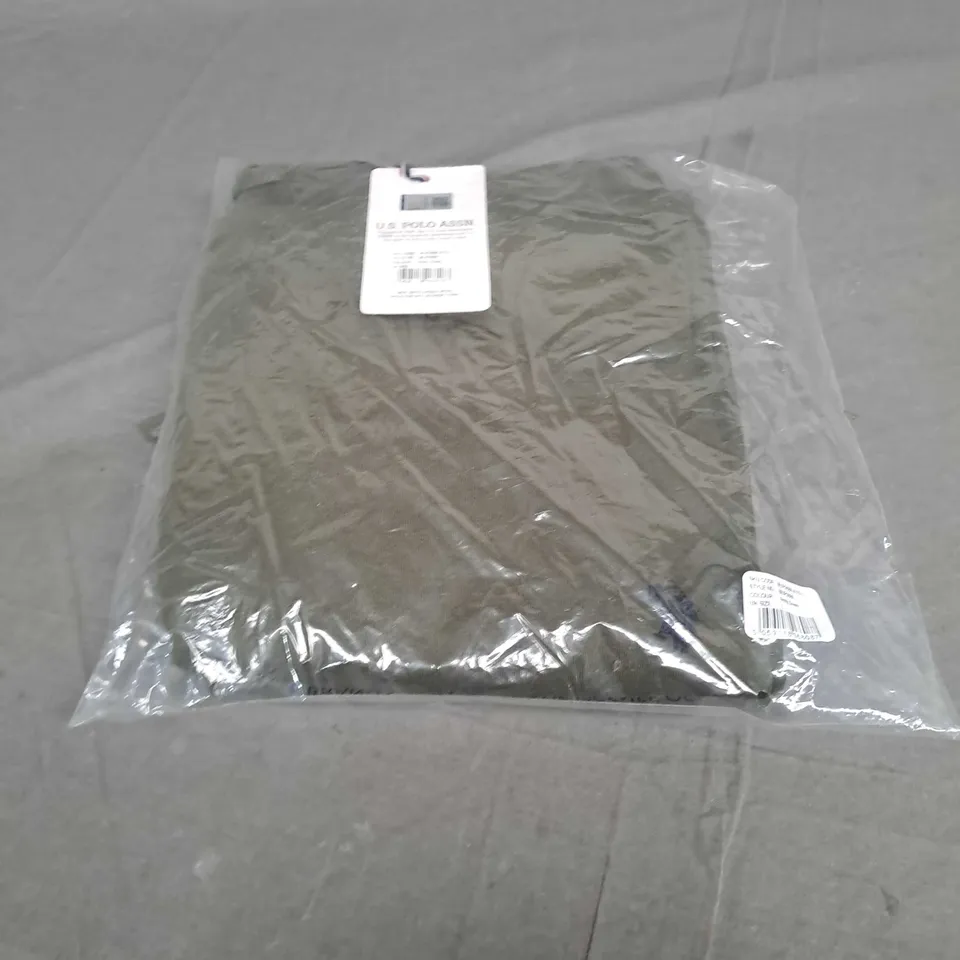 SEALED U.S POLO ASSN ARMY GREEN TROUSERS - LARGE