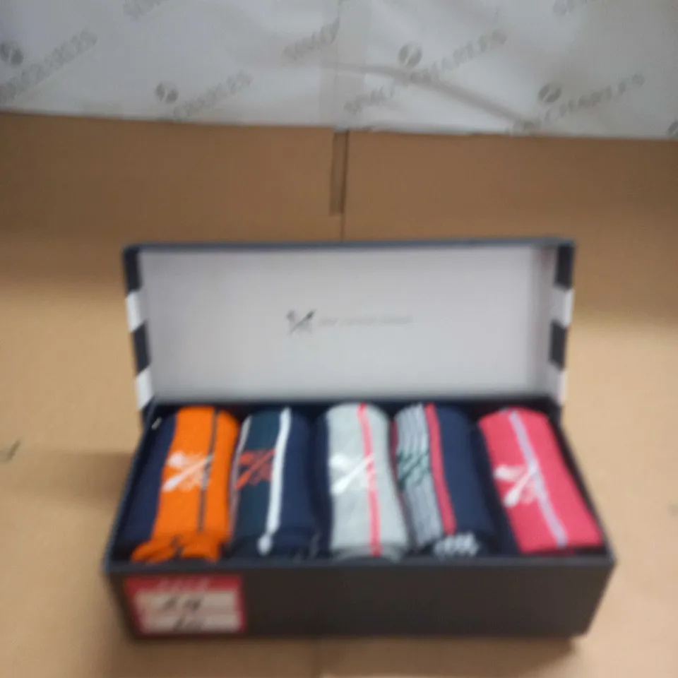 CREW CLOTHING COMPANY BAMBOO MIX SOCKS BOX