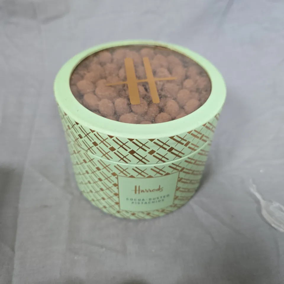 LOT OF APPROXIMATELY 13 ASSORTED FOOD ITEMS TO INCLUDE HARRODS COCOA DUSTED PISTACHIOS AND ANNAS ALMON THINS