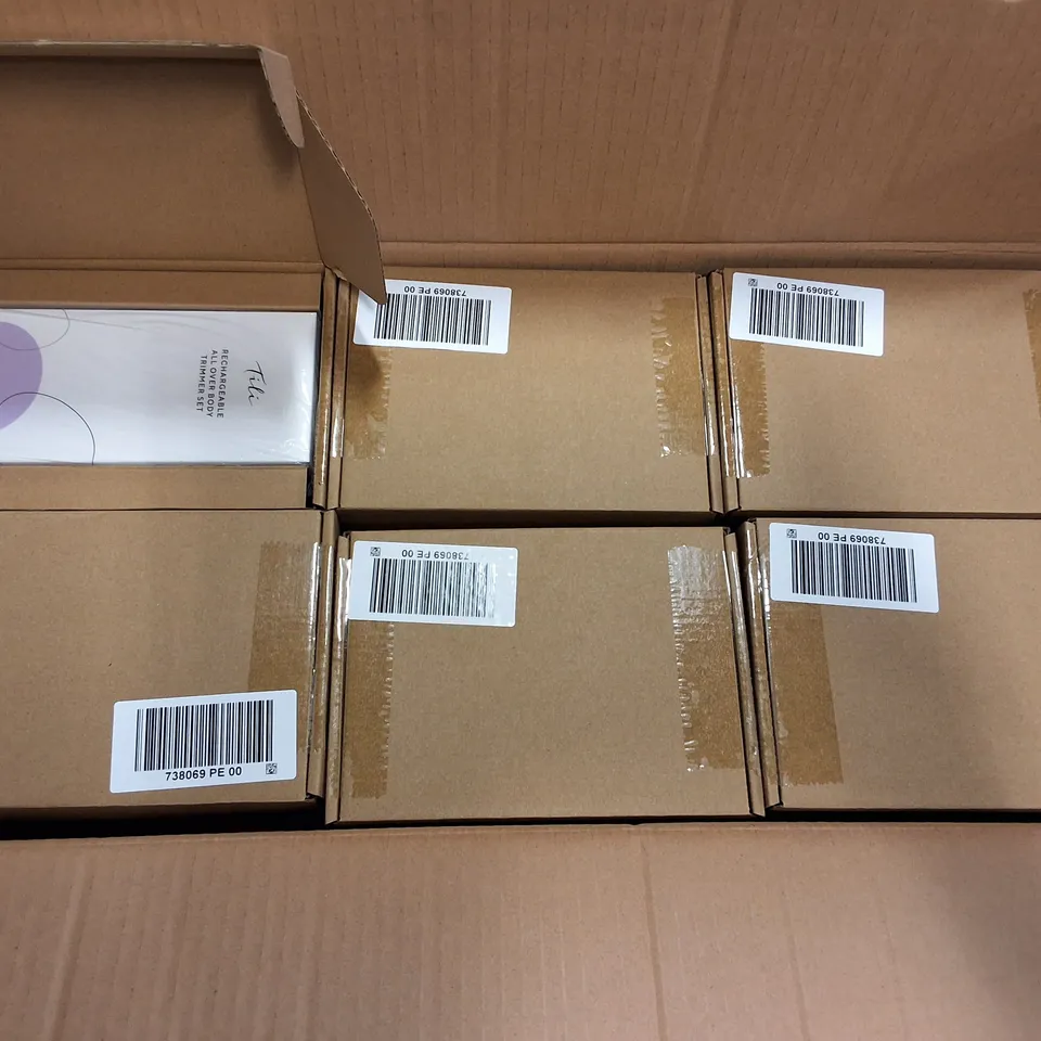 LOT OF 30 BRAND NEW TILI RECHARGABLE ALL OVER BODY TRIMMERS SETS