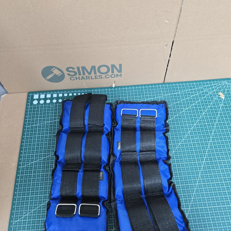 1.5KG PAIR OF ANKLE WEIGHTS 