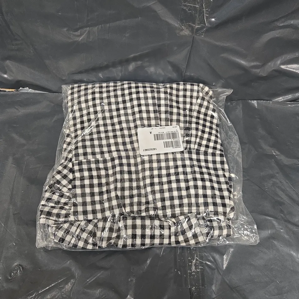 BOX OF APPROXIMATELY 15 DANNII MINOGUE CHECK WRAP DRESS