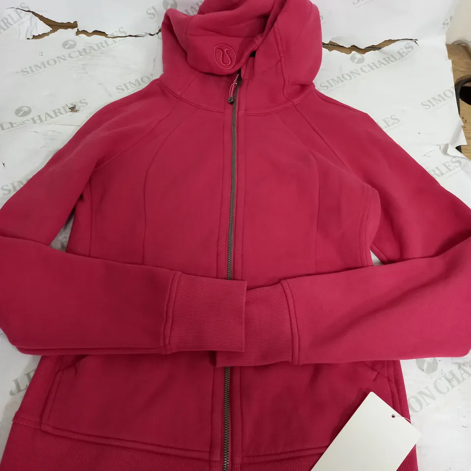 LULULEMON SCUBA FULL ZIP HOODIE - SIZE 6