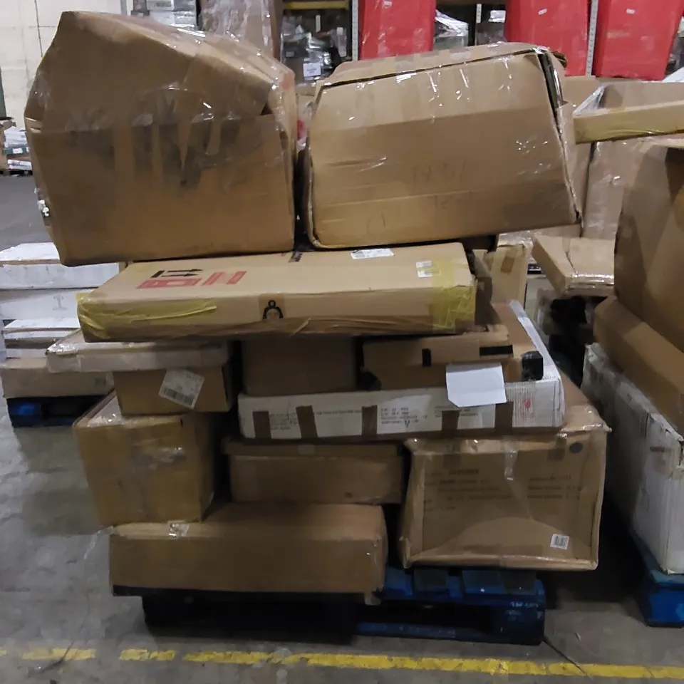 PALLET TO CONTAIN ASSORTED DESIGNER BOXED FURNITURE AND FURNITURE PARTS