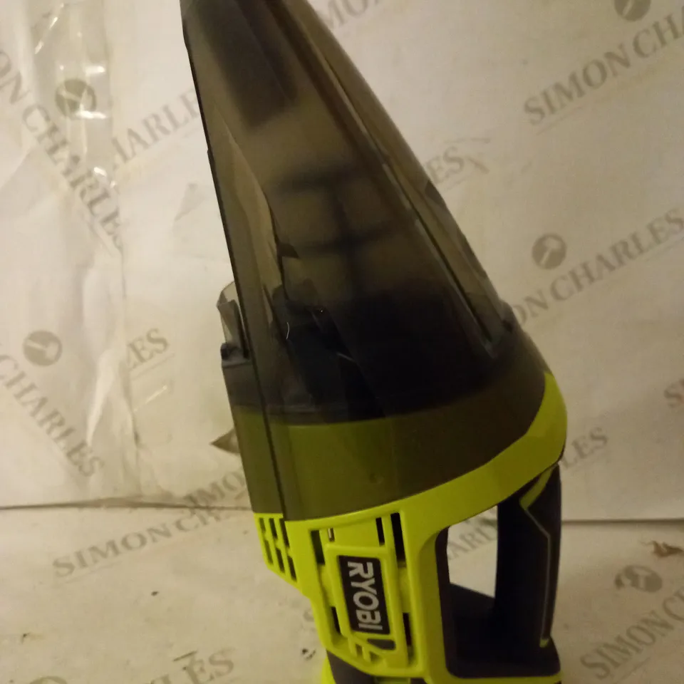 RYOBI R18HV-0 18V ONE PLUS CORDLESS HAND VACUUM  RRP £79.98