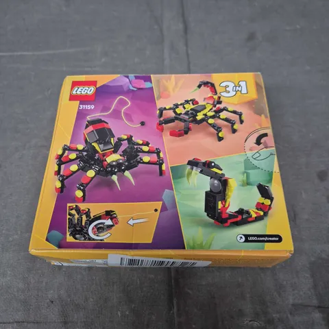 LEGO CREATOR 3-IN-1 SPIDER BUILD SET (31159) – 153 PIECES