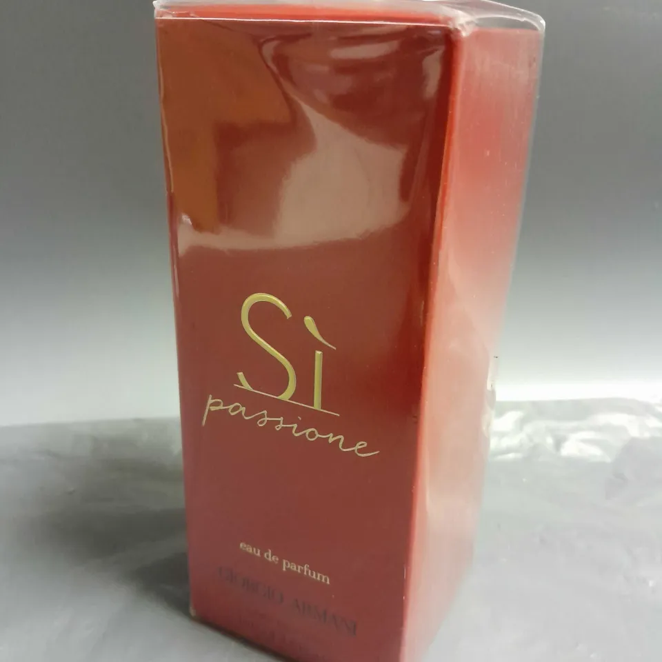 BOXED AND SEALED GIORGIO ARMANI SI PASSIONE EAU DE PARFUM 100ML