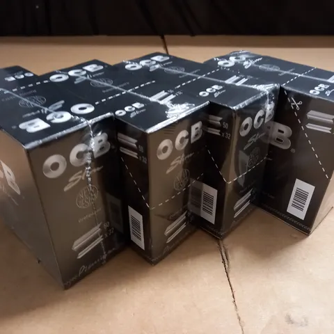 LOT OF 4 SEALED OCB SLIM PREMIUM 50-PACKS OF RIZLAS