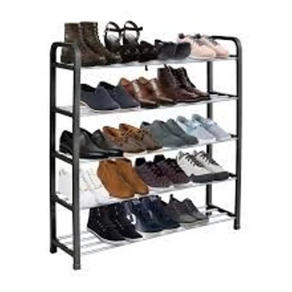 BOXED KEPLIN 5 TIER SHOE RACK 