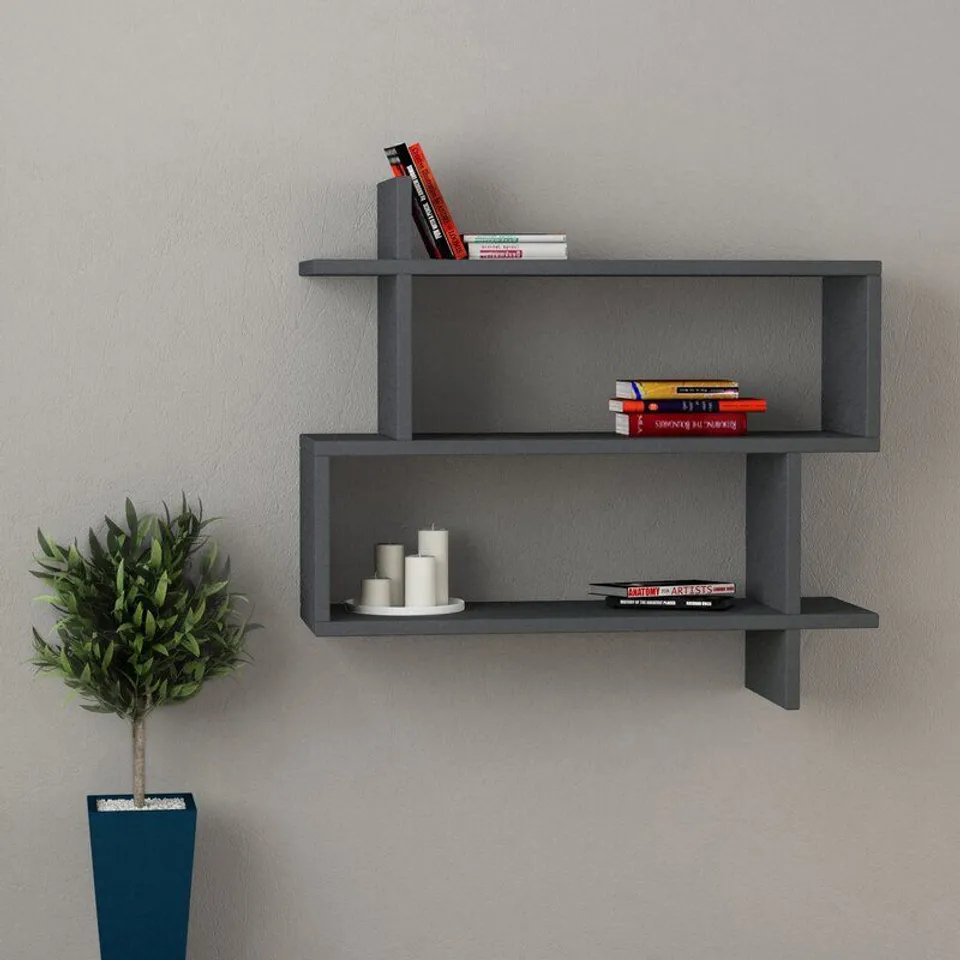 ARGONAUT WALL SHELF - ANTHRACITE 
