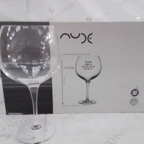 BOXED PRIMEUR STEMWARE GLASSES APPROXIMATELY 6